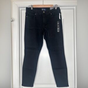 Gap Women’s Black Denim Universal Skinny Jeans Size 14/32R New With Tags